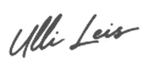 Ulli Leis signature